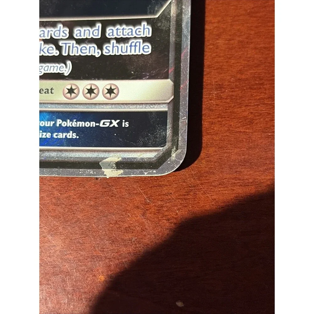 Solgaleo GX 89/148 Jumbo Promo Holo Missing HP Misprint